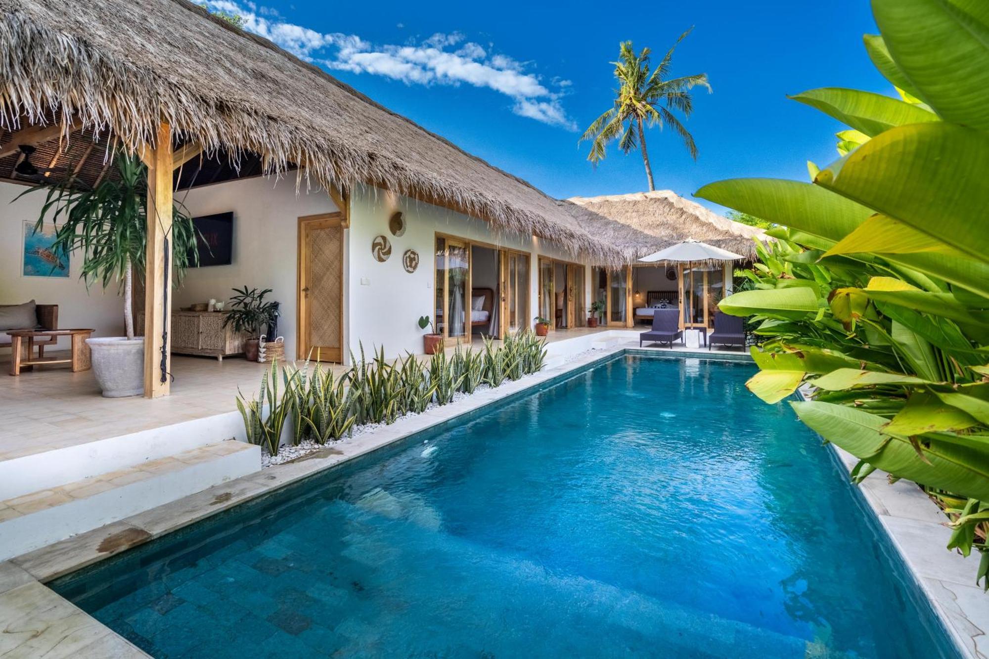 Villa Kelapa Kucing Gili Air Luaran gambar