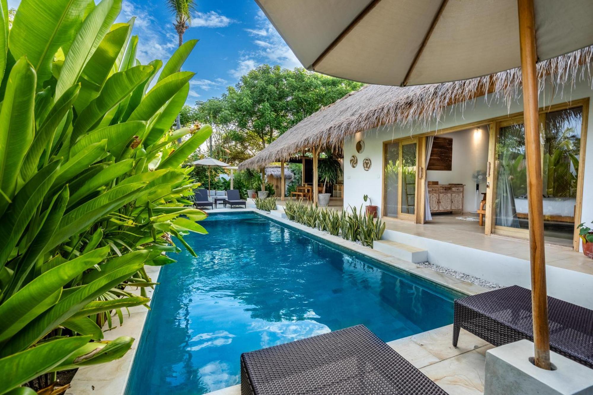 Villa Kelapa Kucing Gili Air Luaran gambar